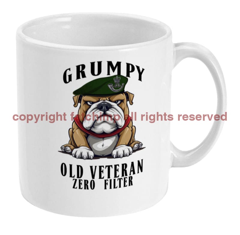 The Rifles Regiment Grumpy Old Veteran Ceramic Mug