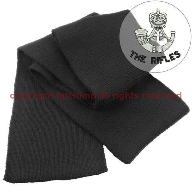 Scarf - The Rifles Regiment Heavy Knit Scarf