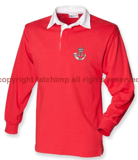 The Rifles Regiment Long Sleeve Rugby Shirt