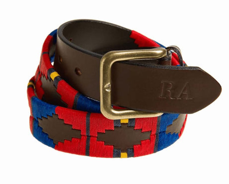 THE ROYAL ARTILLERY LEATHER POLO BELT