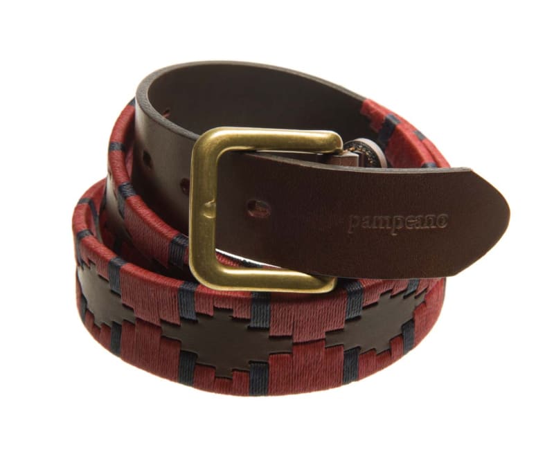 THE ROYAL ENGINEERS LEATHER POLO BELT