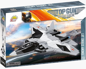Top Gun SU-57 Felon brick plane model - COBI 5921 - 816 bricks