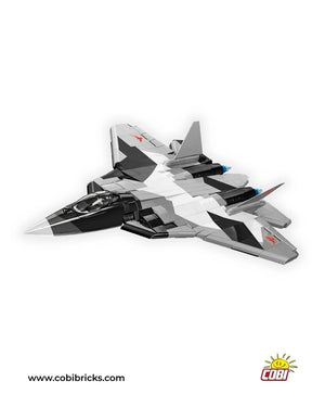 Top Gun SU-57 Felon brick plane model - COBI 5921 - 816 bricks