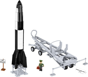 V2 rocket on Meiller vehicle brick model - COBI 3120 - 1210 bricks EXECUTIVE EDITION