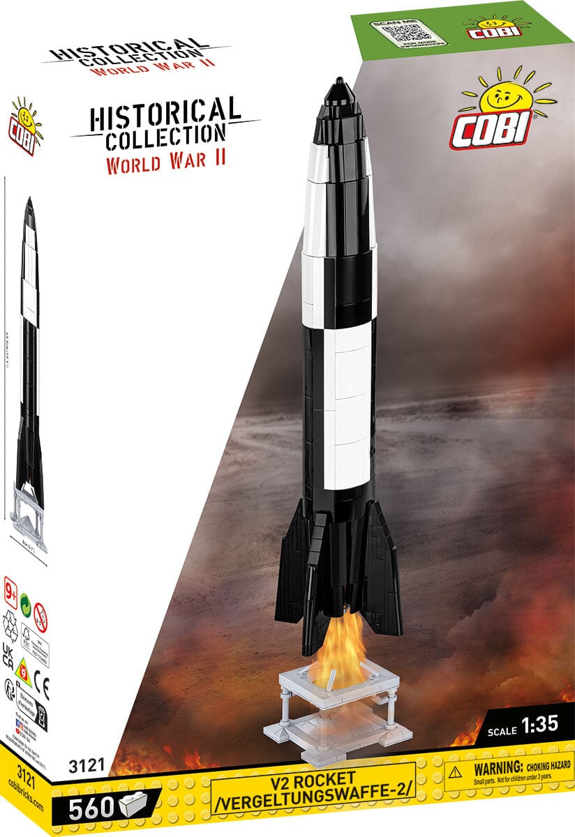 V2 rocket Vergeltungswaffe 2 brick model  