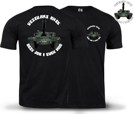Chieftain Tank Veterans Rule Double Print T-Shirt