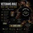 Chieftain Tank Veterans Rule Double Print T-Shirt