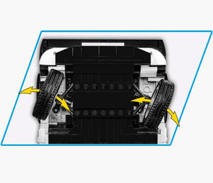 Volkswagen Golf GTI car brick model 