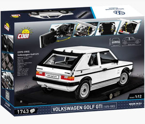 Volkswagen Golf GTI car brick model 