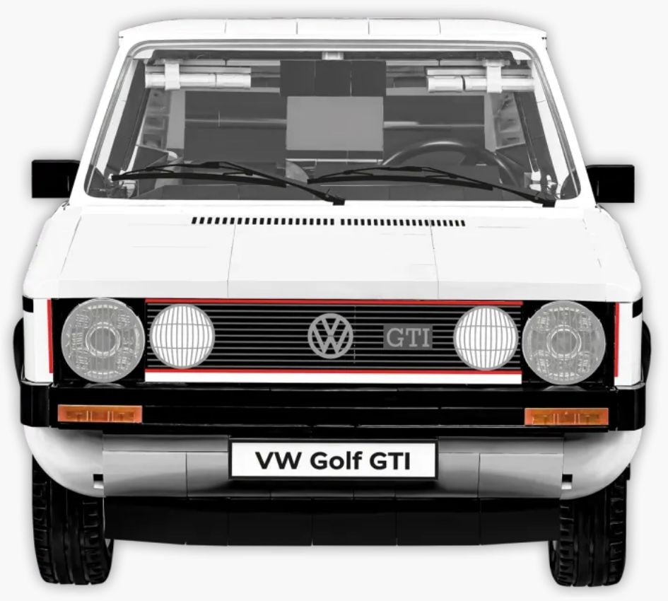 Volkswagen Golf GTI car brick model 
