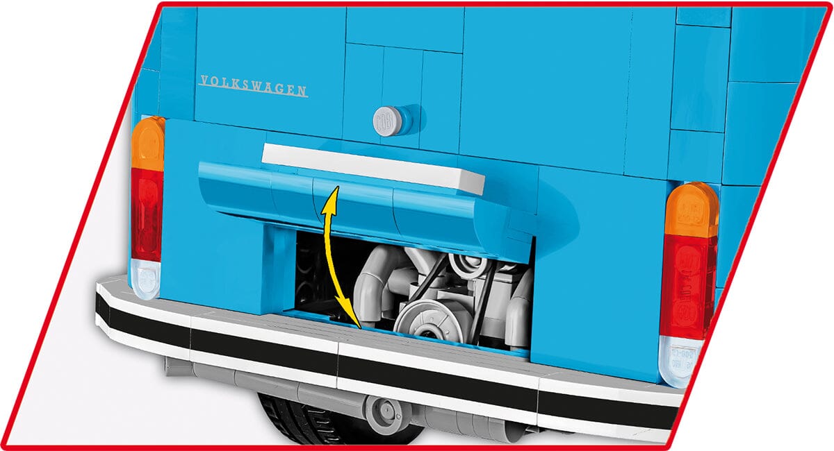 Volkswagen T2a Campervan brick model - COBI 24362 - 2300 bricks