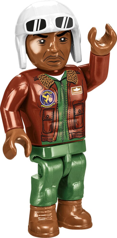 Vought F4U-4 Corsair brick plane model - COBI 2417 - 520 bricks