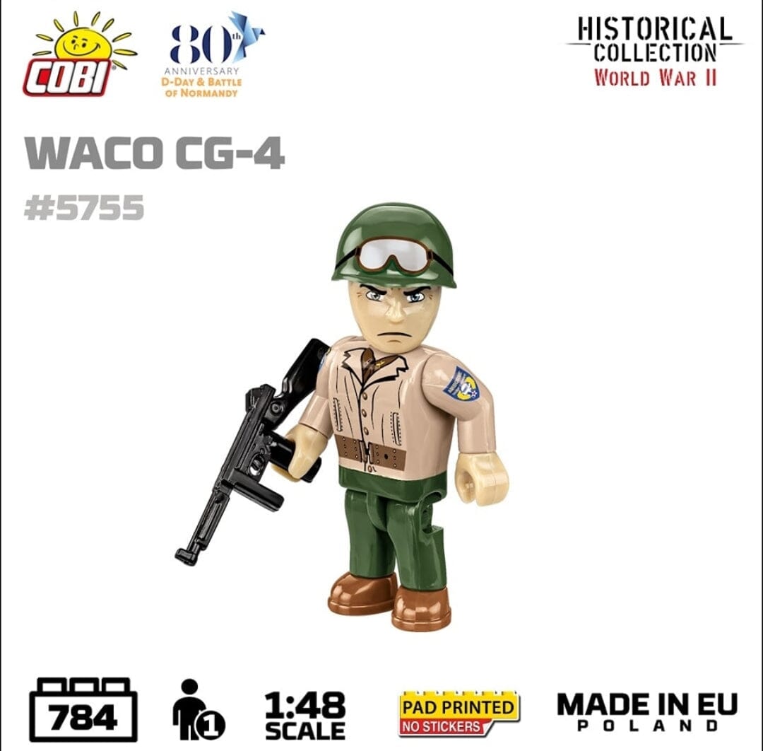 Waco CG-4 brick glider model 