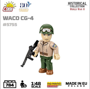 Waco CG-4 brick glider model 