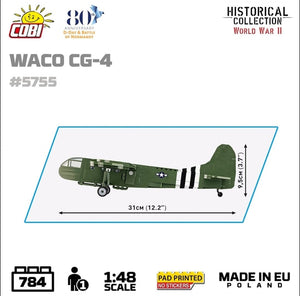 Waco CG-4 brick glider model 