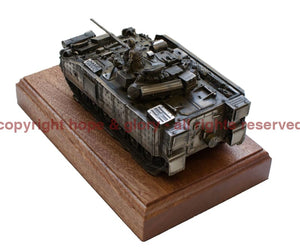 Military Statue - Warrior FV510 Infantry Fighting Vehicle Cold Cast Bronze Statue