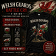 Welsh Guards Battle Cry Printed T-Shirt