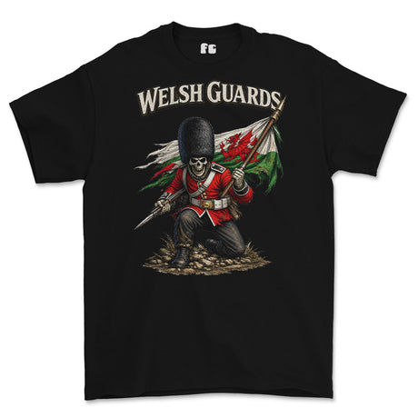 Welsh Guards Battle Cry Printed T-Shirt