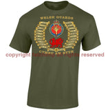 Welsh Guards Battle Honours Printed T-Shirt