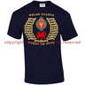Welsh Guards Battle Honours Printed T-Shirt