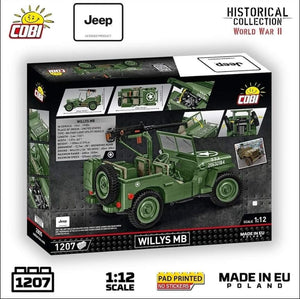 Willys MB brick model Jeep 