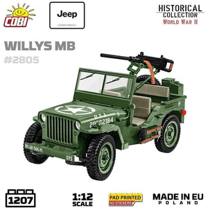 Willys MB brick model Jeep 