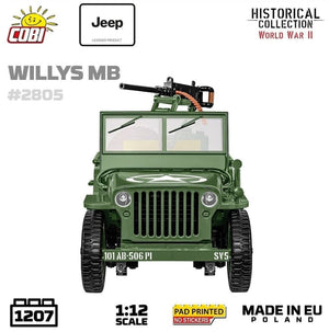 Willys MB brick model Jeep 