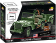 Willys MB COBI brick Jeep model - Executive Edition