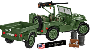 Willys MB COBI brick Jeep model - Executive Edition