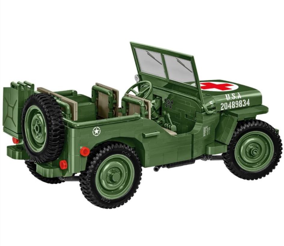 Willys MB Medical COBI 2806 1131 brick Jeep model