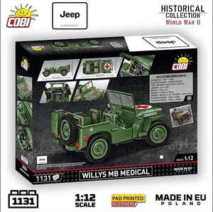 Willys MB Medical COBI 2806 1131 brick Jeep model