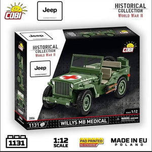 Willys MB Medical COBI 2806 1131 brick Jeep model