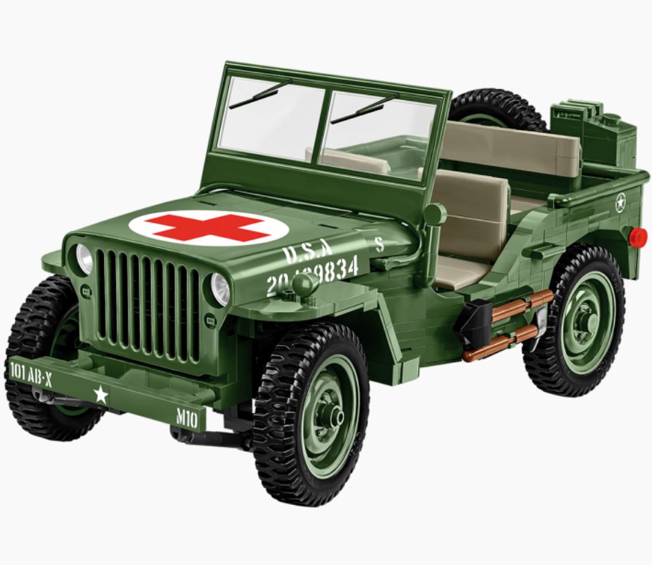 Willys MB Medical COBI 2806 1131 brick Jeep model