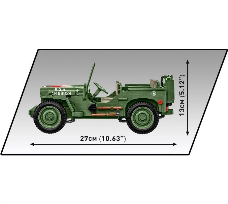 Willys MB Medical COBI 2806 1131 brick Jeep model