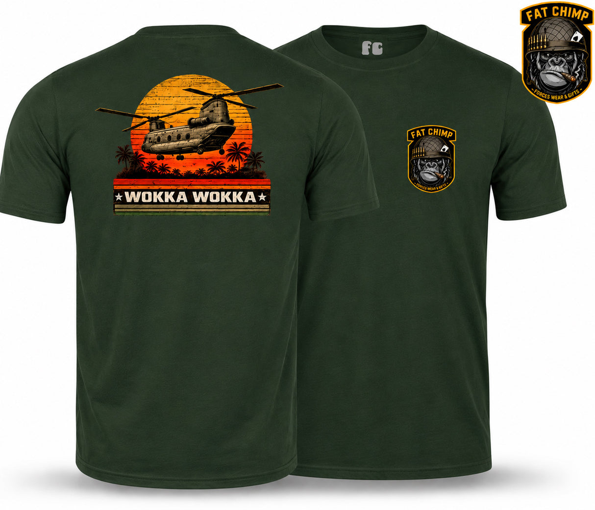 WOKKA WOKKA Double Print T-Shirt