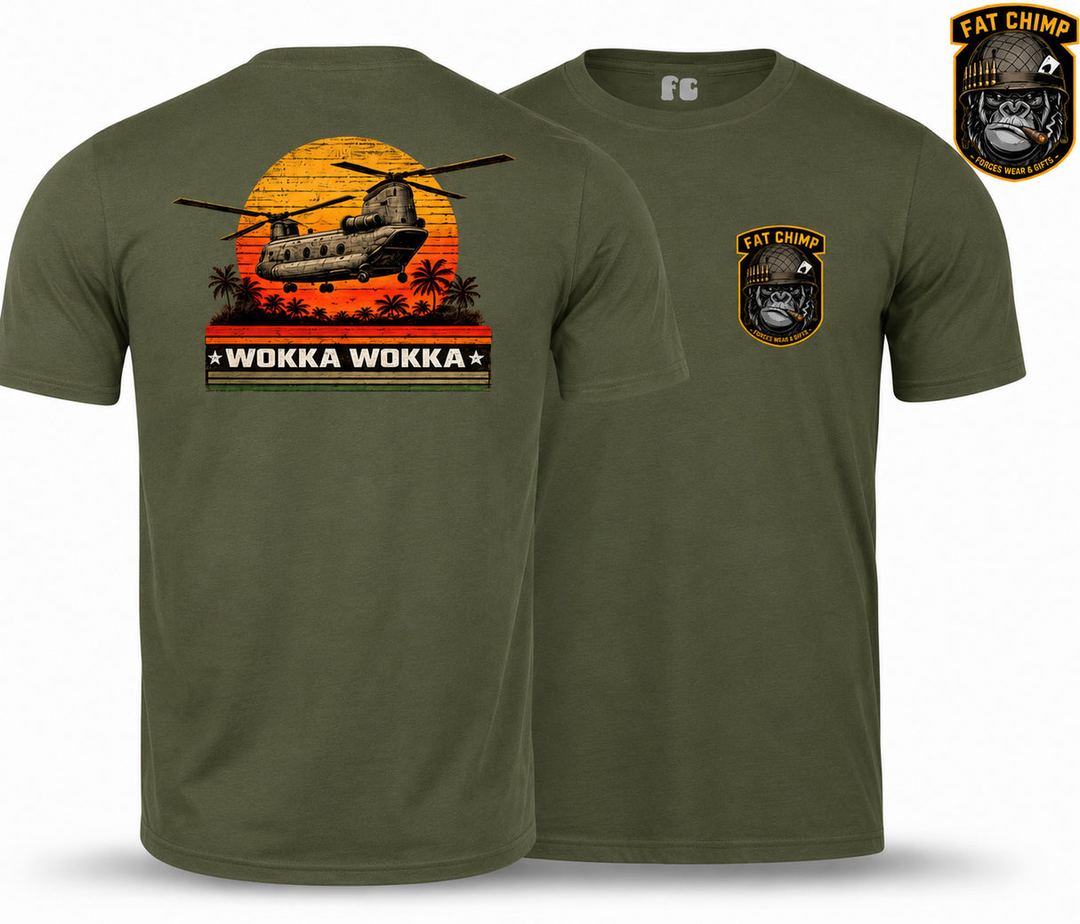 WOKKA WOKKA Double Print T-Shirt