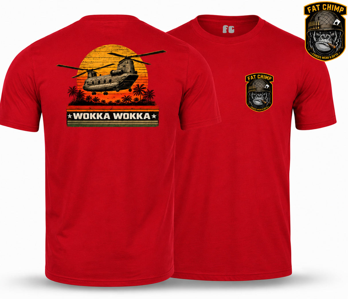 WOKKA WOKKA Double Print T-Shirt