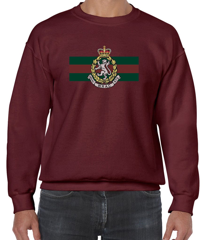 Women's Royal Army Corps Front Printed Sweater