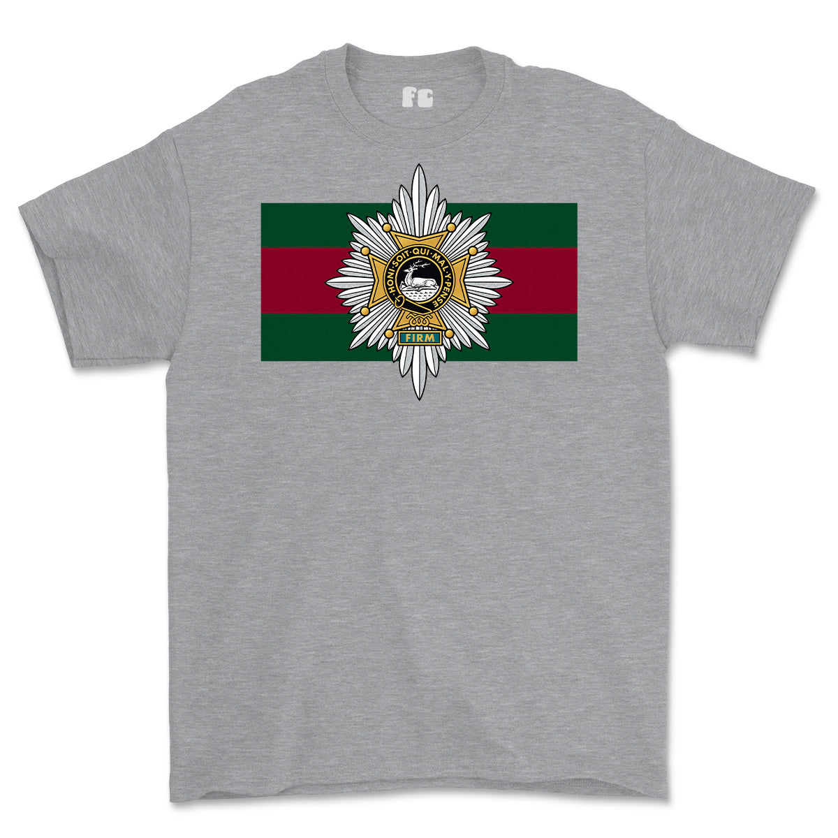 Worcestershire And Sherwood Foresters Printed T-Shirt