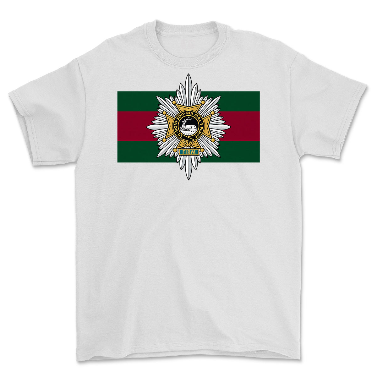 Worcestershire And Sherwood Foresters Printed T-Shirt