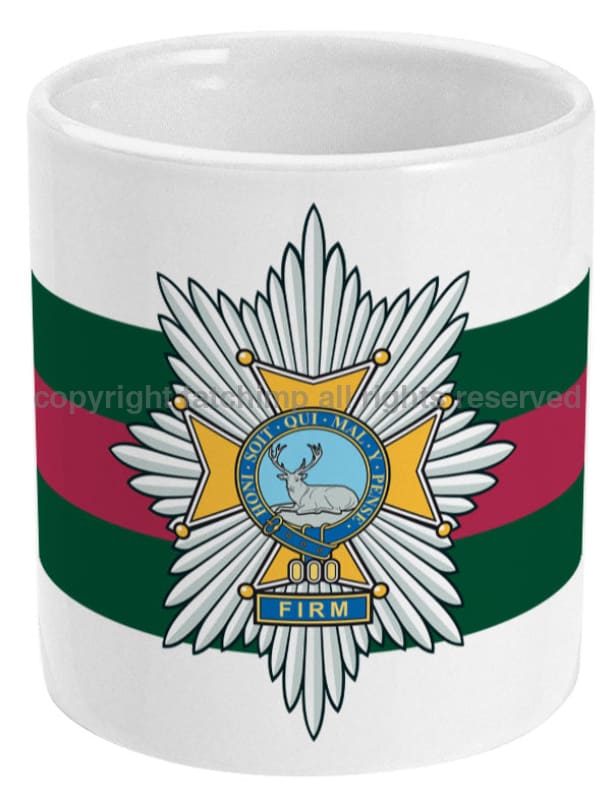 Worcestershire And Sherwood Foresters Ceramic Mug