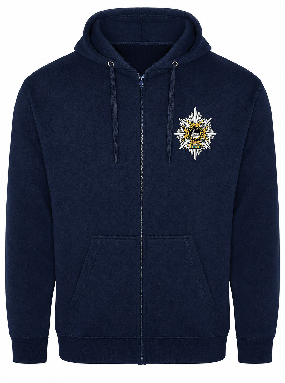Worcestershire and Sherwood Foresters Regiment Zipped Hoodie