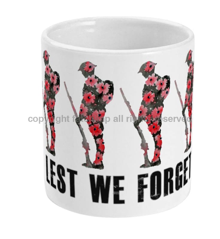 Ww1 Tommy Lest We Forget Ceramic Mug Mugs