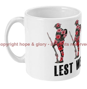 Ww1 Tommy Lest We Forget Ceramic Mug Mugs