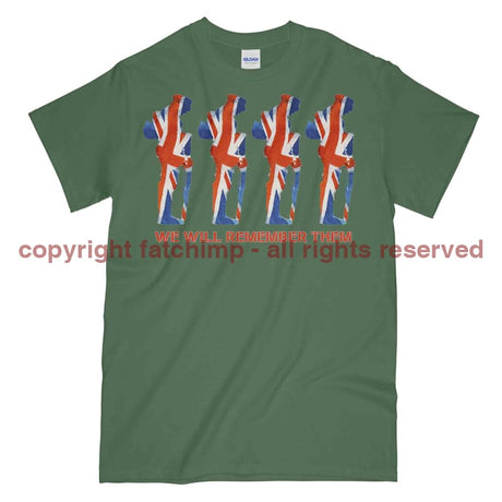 WW1 Union Flag Tommy Printed T-Shirt