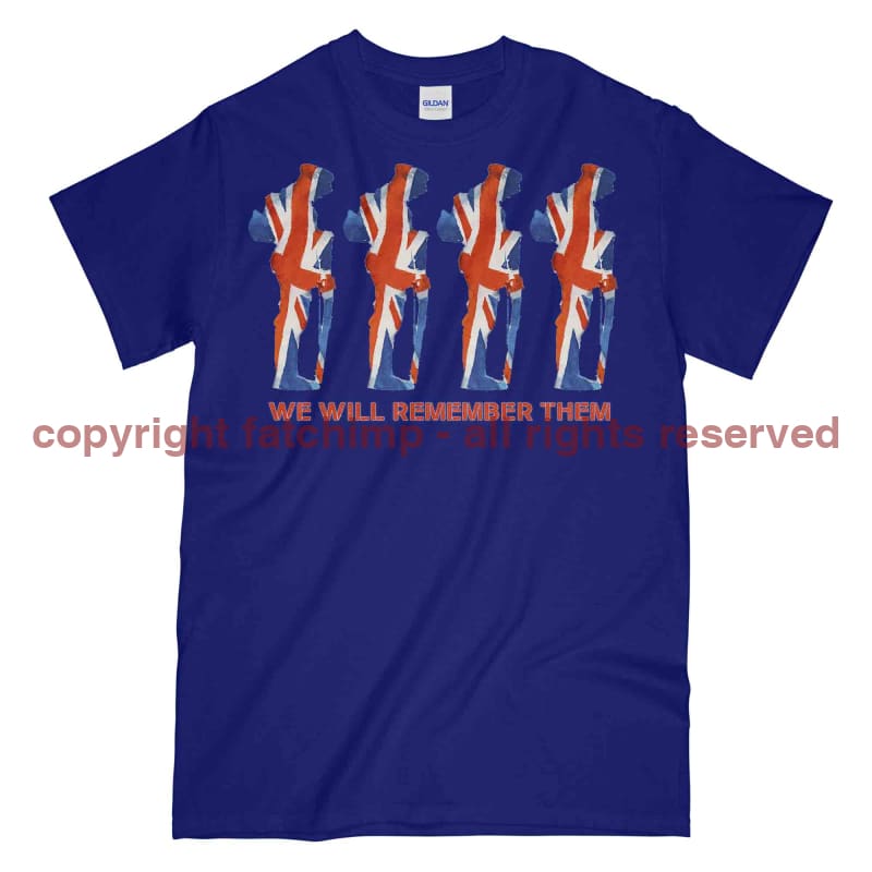 WW1 Union Flag Tommy Printed T-Shirt