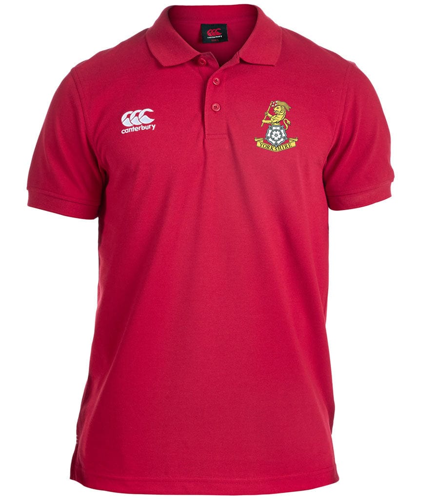 Yorkshire Regiment Canterbury Pique Polo Shirt