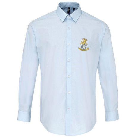 Yorkshire Regiment Embroidered Long Sleeve Oxford Shirt