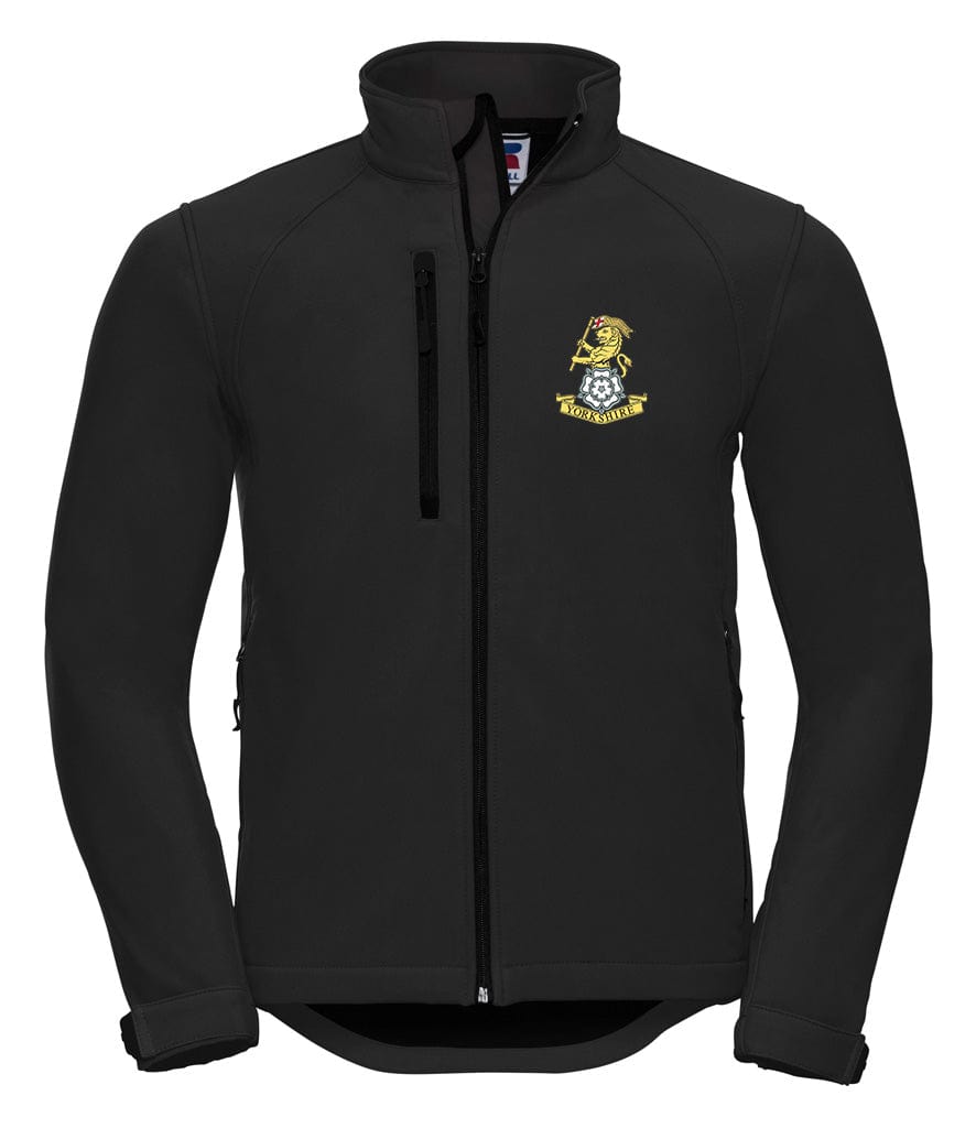 Yorkshire Regiment Embroidered 3 Layer Softshell Jacket