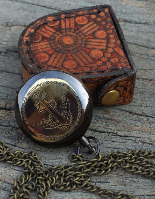 ANCHOR POCKET COMPASS WITH BAG